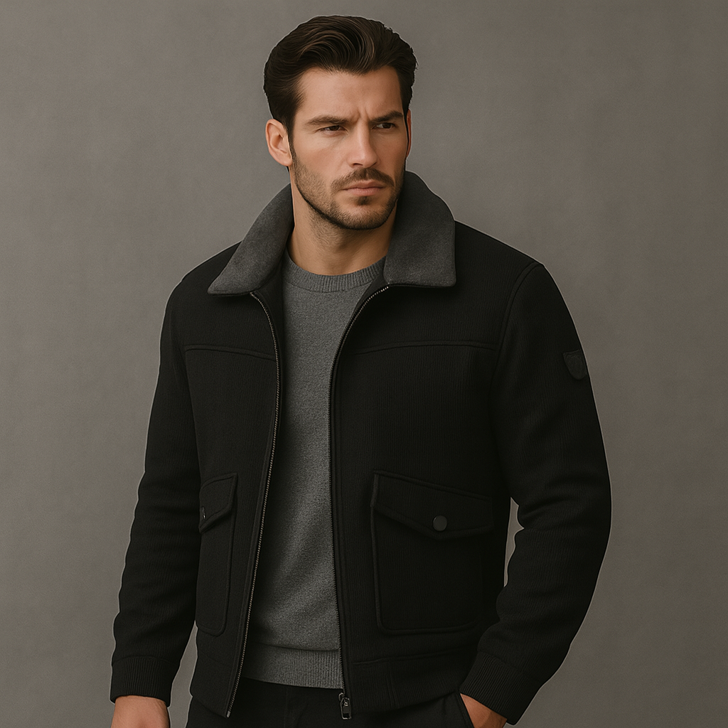 DUMONT LYON | VESTE POUR HOMME AVEC FAUSSE FOURRURE