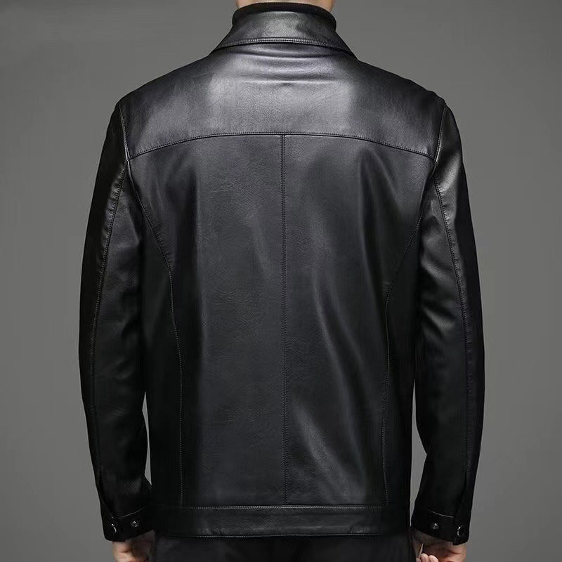 DUMONT LYON | VESTE EN CUIR DÉCONTRACTÉE POUR HOMME