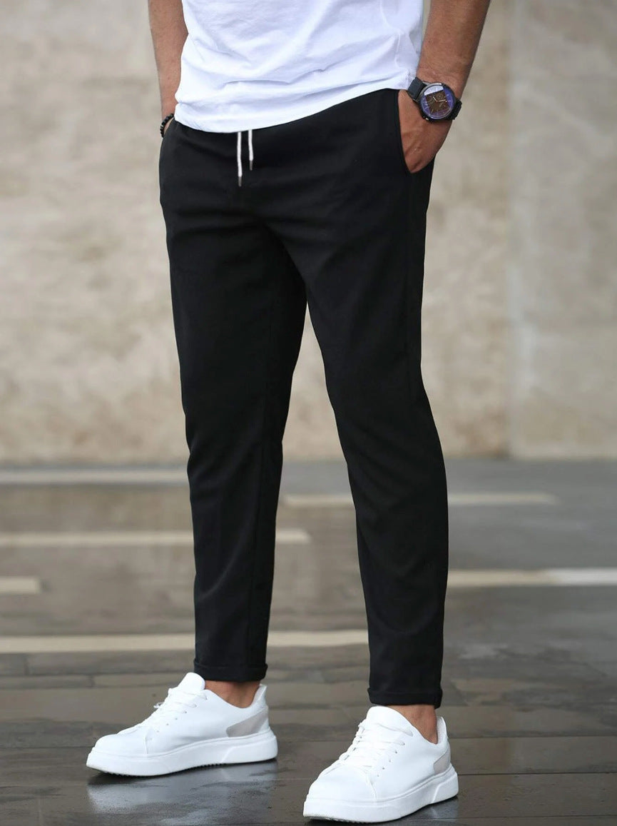 DAVID | PANTALONS CASUAL PREMIUM LÉGERS À JAMBE DROITE