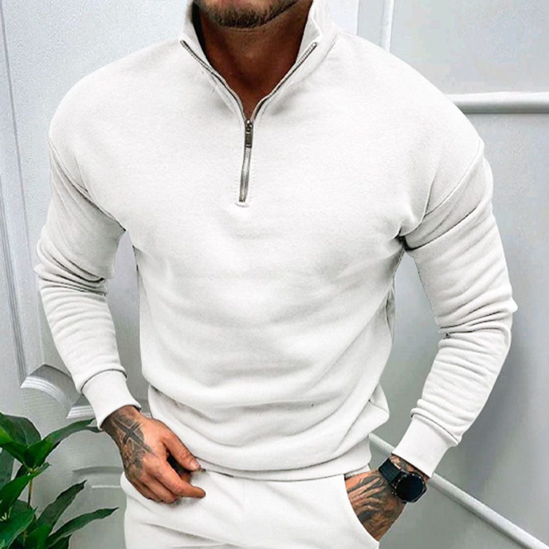 DUMONT LYON | PULL LÉGER ZIPPÉ
