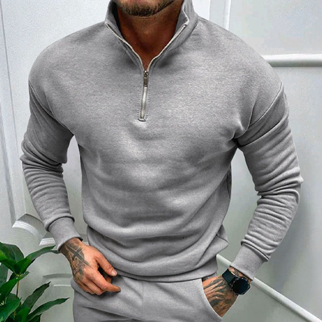 DUMONT LYON | PULL LÉGER ZIPPÉ