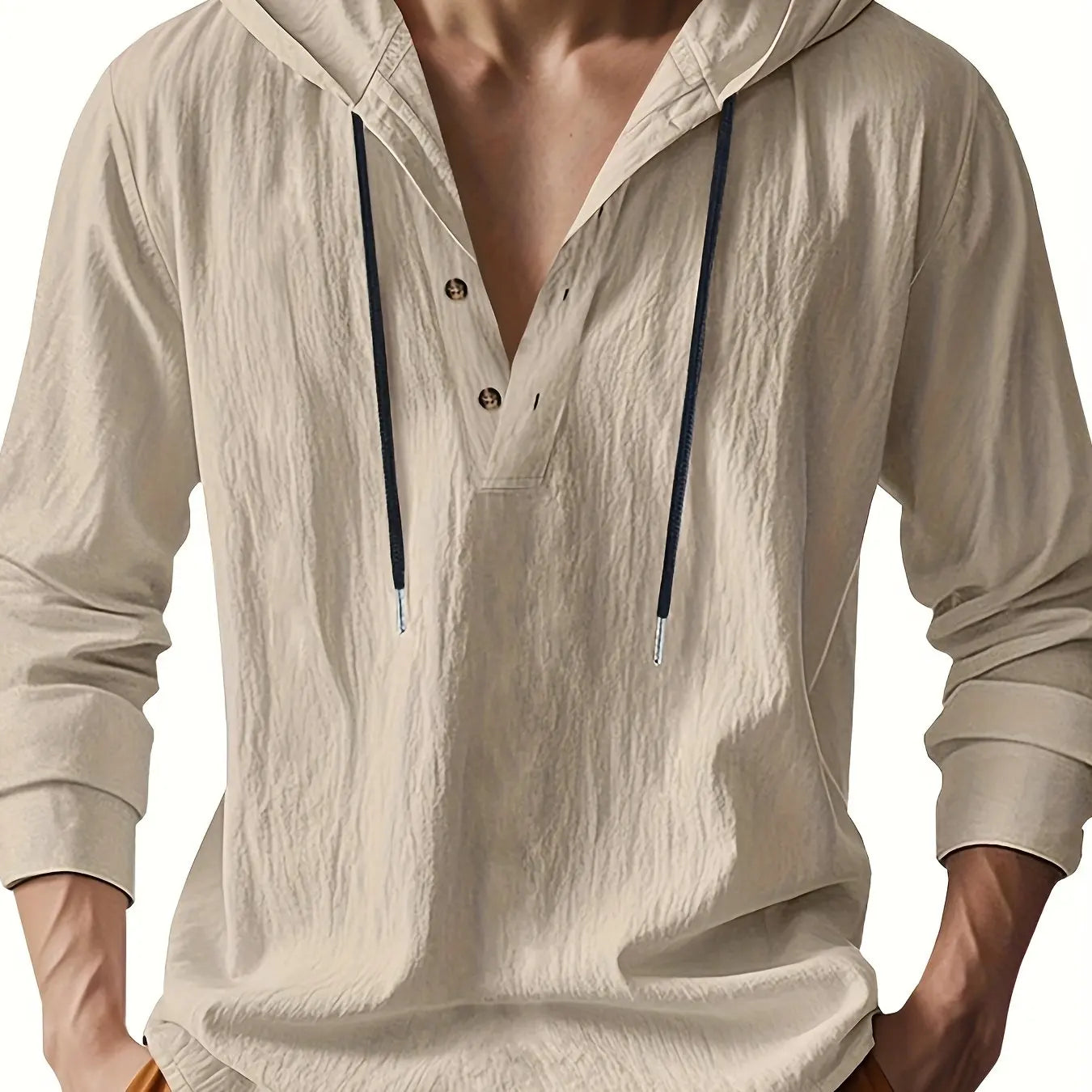 DUMONT LYON | CHEMISE EN LIN AVEC CAPUCHE DE LUXE