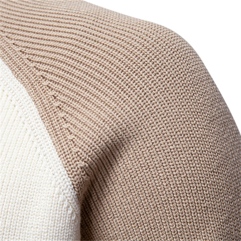 DUMONT LYON | PULL À COL ZIPPÉ POUR HOMME