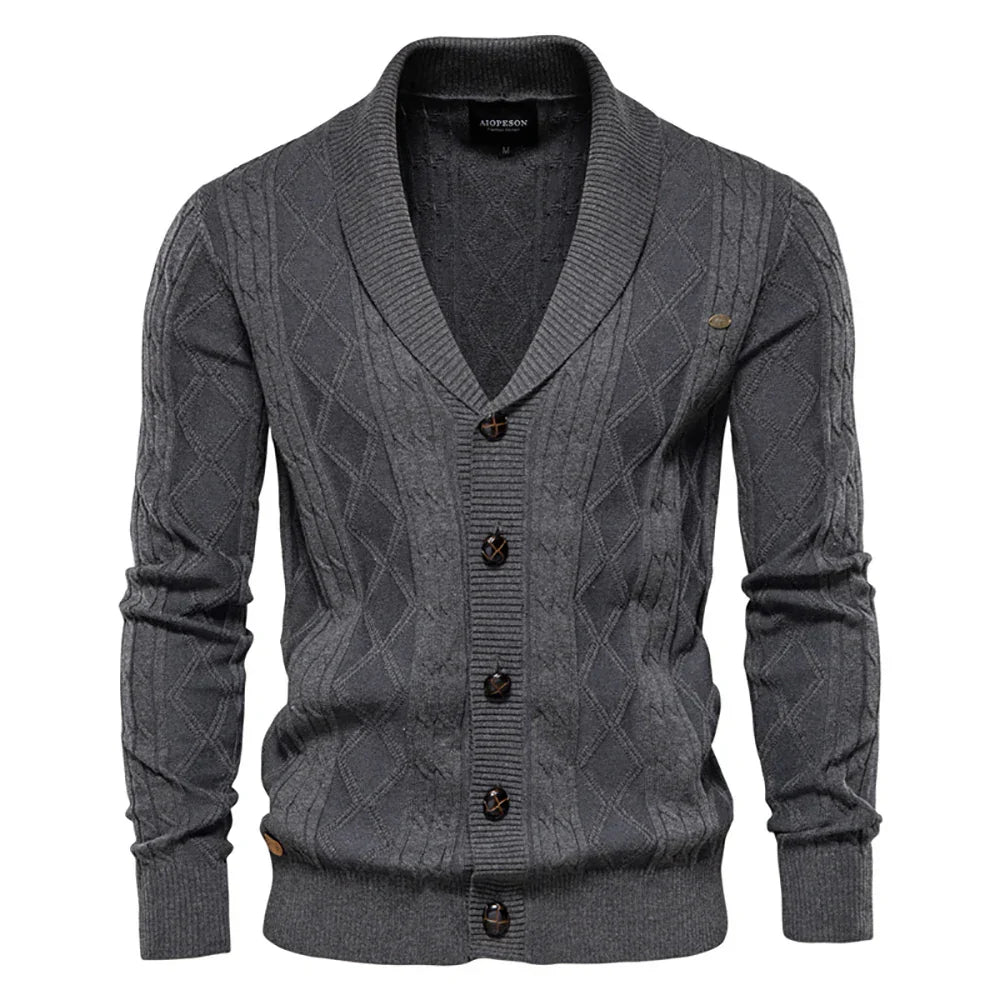 DUMONT LYON™ | CARDIGAN HOMME AVEC BOUTONS