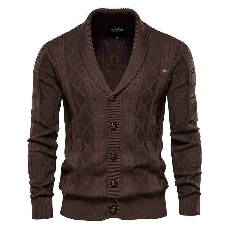 DUMONT LYON™ | CARDIGAN HOMME AVEC BOUTONS