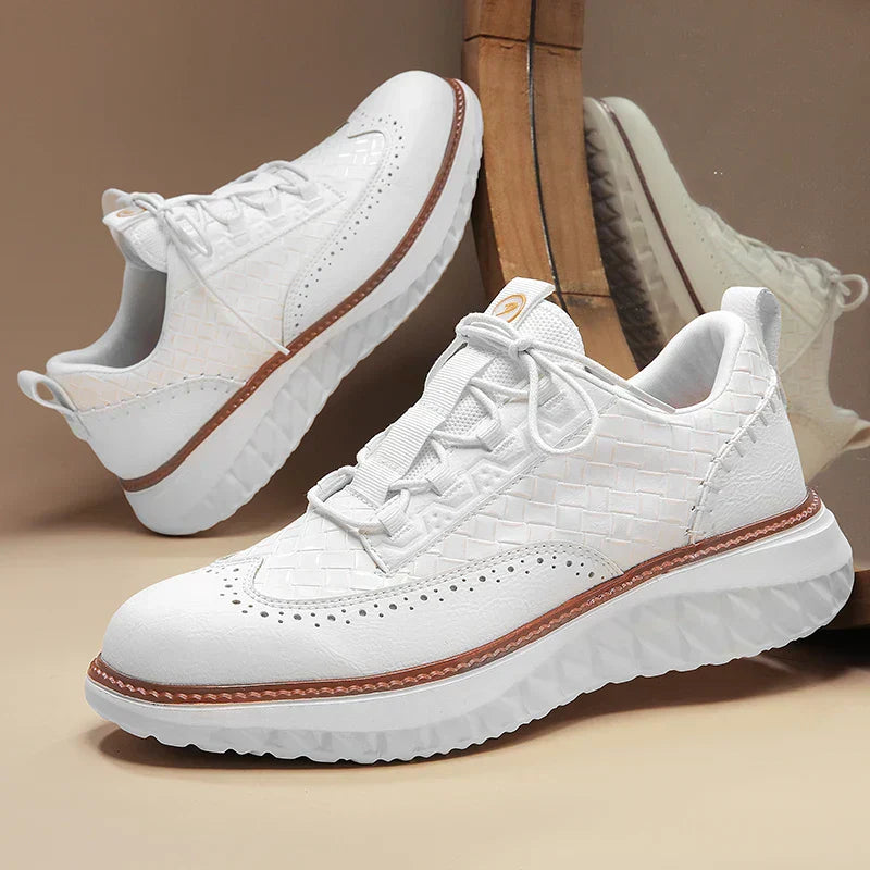 DUMONT LYON | BASKETS EN CUIR OXFORD RIDGE