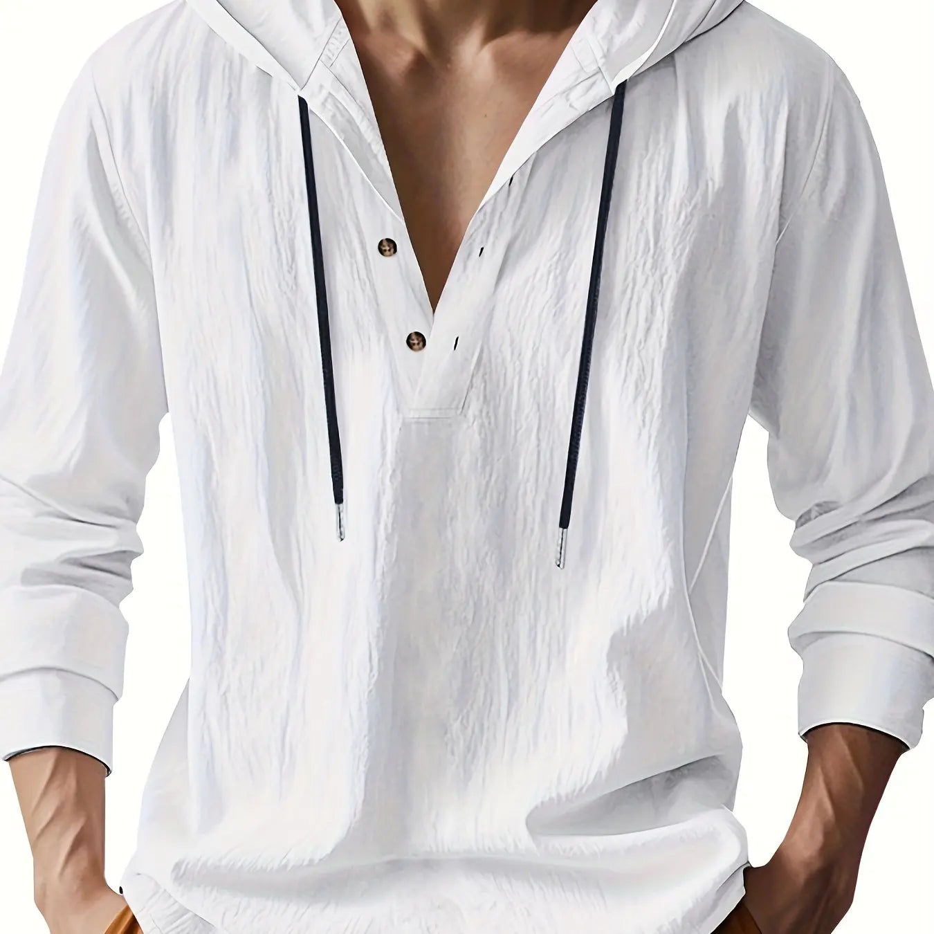 DUMONT LYON | CHEMISE EN LIN AVEC CAPUCHE DE LUXE