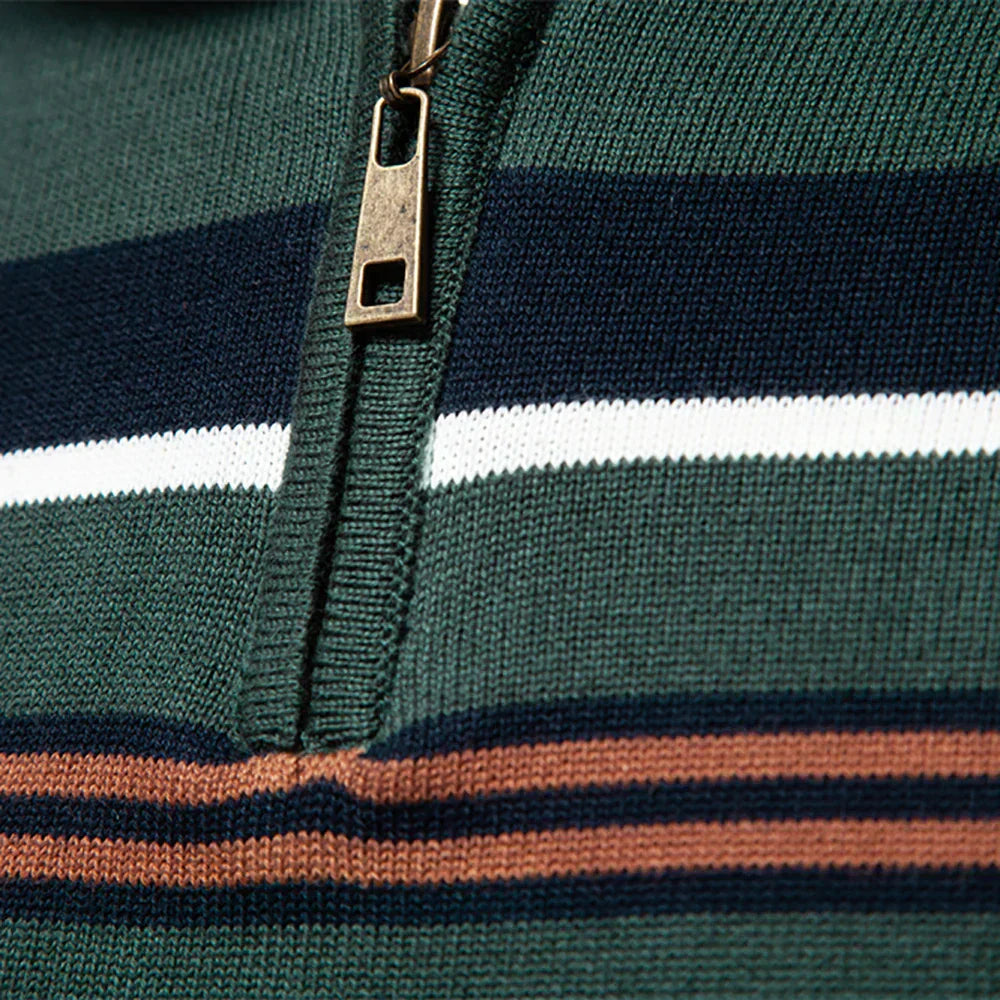 DUMONT LYON | PULL RAYÉ EN COTON DOUX