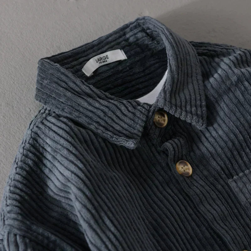 DUMONT LYON | CHEMISE EN VELOURS CÔTELÉ