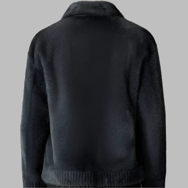 DUMONT LYON | MANTEAU DE FOURRURE DE VISON ÉLÉGANT
