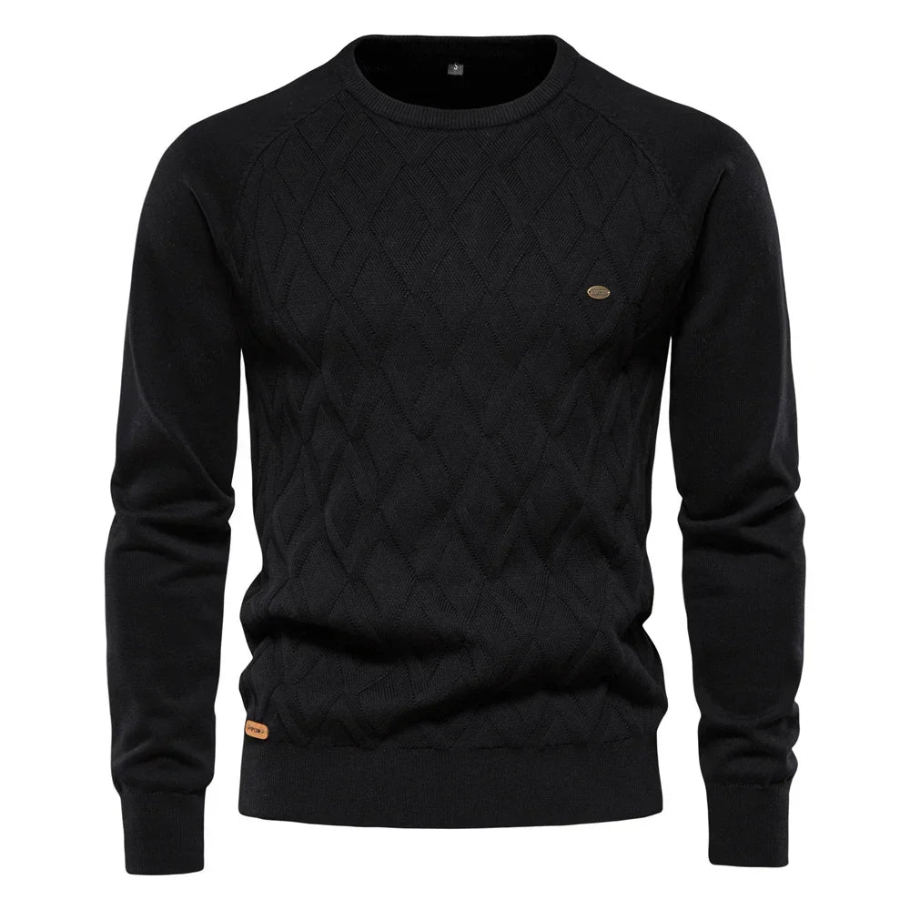 DUMONT LYON™ | PULL HOMME À CARREAUX