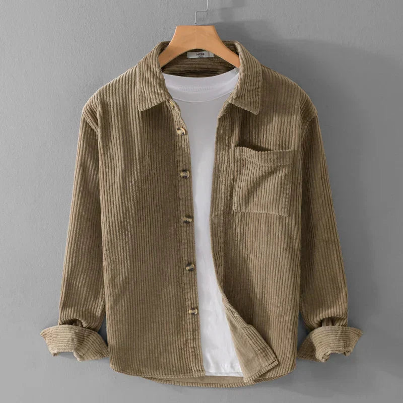 DUMONT LYON | CHEMISE EN VELOURS CÔTELÉ