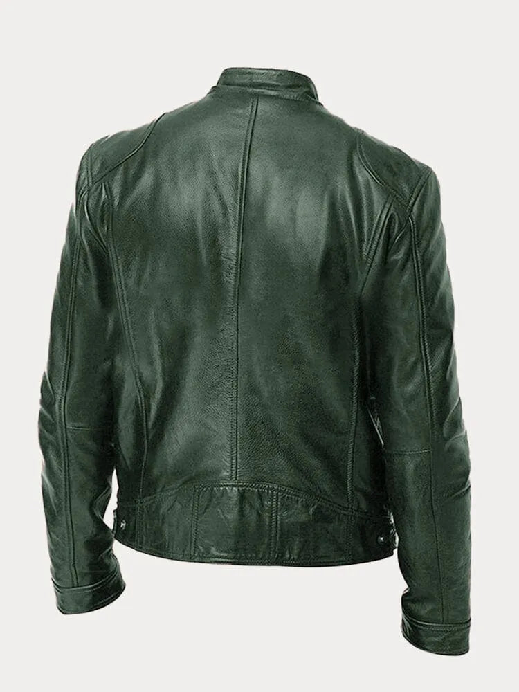 DUMONT LYON | VESTE EN CUIR DÉCONTRACTÉE