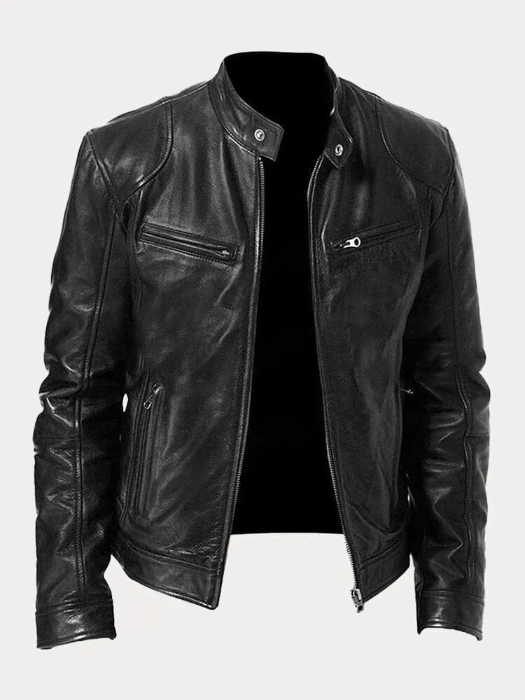 DUMONT LYON | VESTE EN CUIR DÉCONTRACTÉE