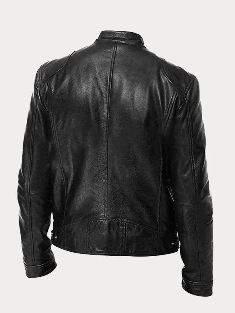 DUMONT LYON | VESTE EN CUIR DÉCONTRACTÉE