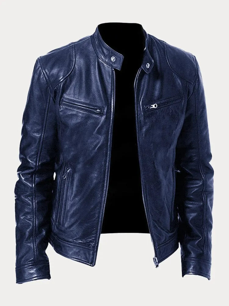 DUMONT LYON | VESTE EN CUIR DÉCONTRACTÉE