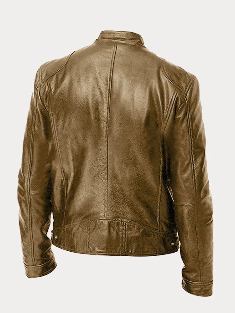 DUMONT LYON | VESTE EN CUIR DÉCONTRACTÉE