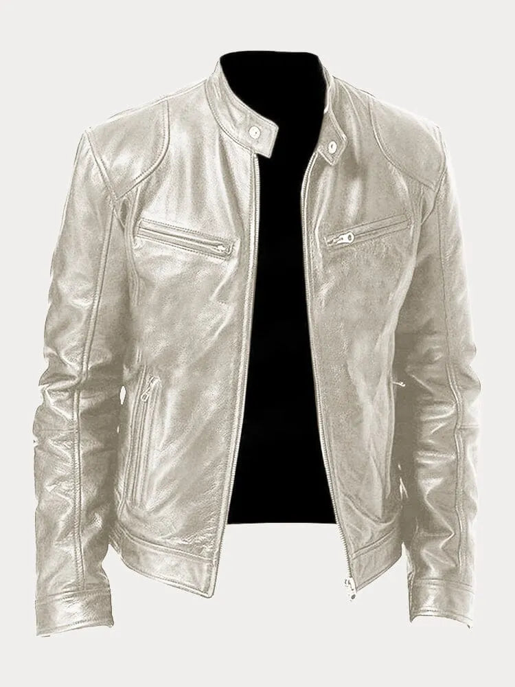 DUMONT LYON | VESTE EN CUIR DÉCONTRACTÉE
