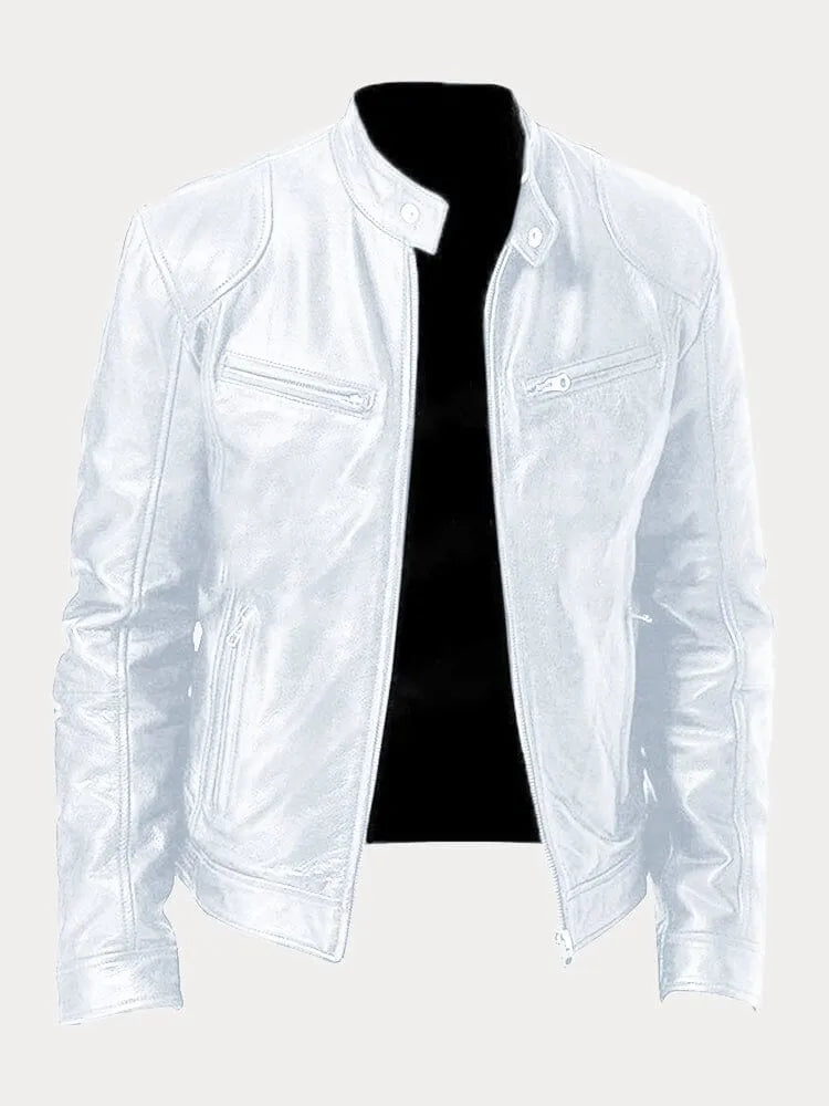 DUMONT LYON | VESTE EN CUIR DÉCONTRACTÉE
