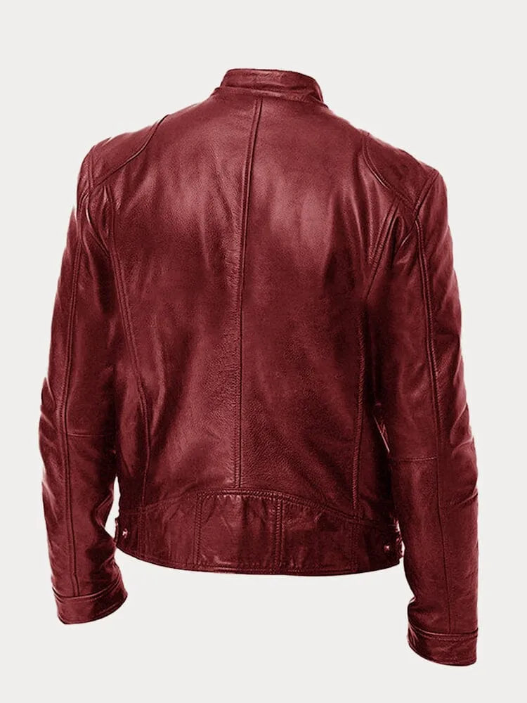DUMONT LYON | VESTE EN CUIR DÉCONTRACTÉE