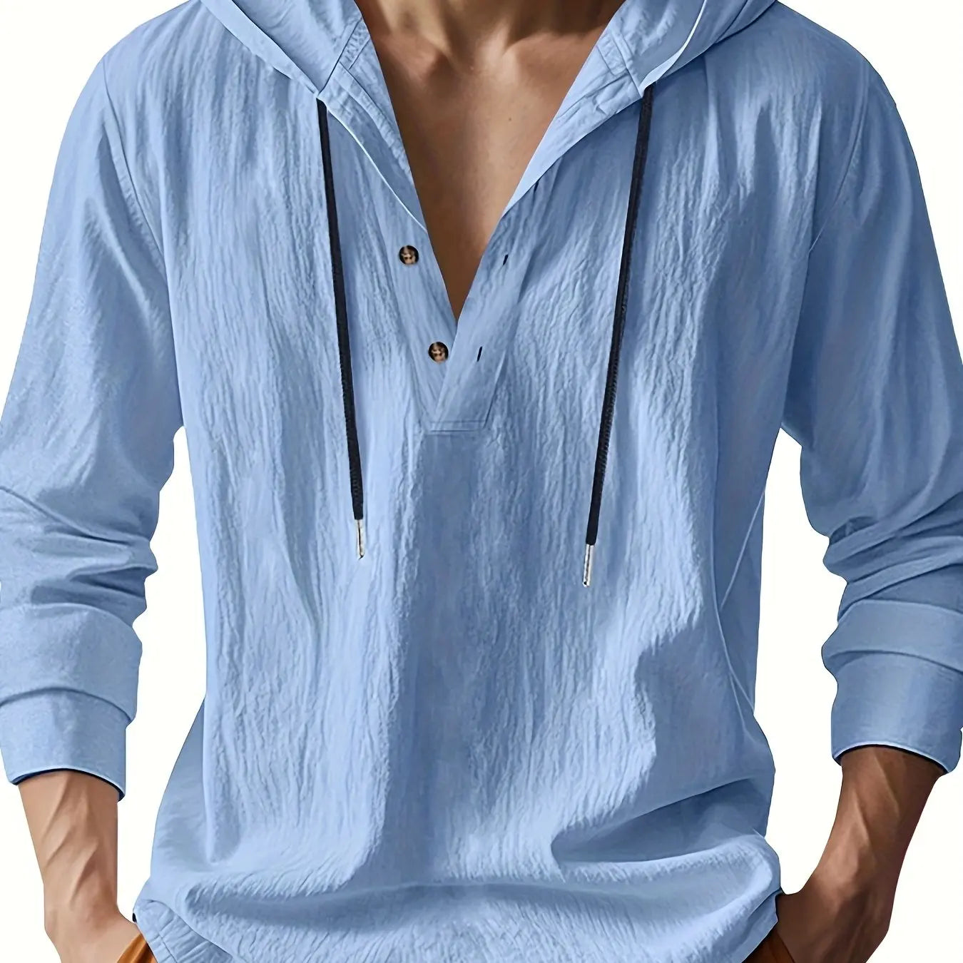 DUMONT LYON | CHEMISE EN LIN AVEC CAPUCHE DE LUXE