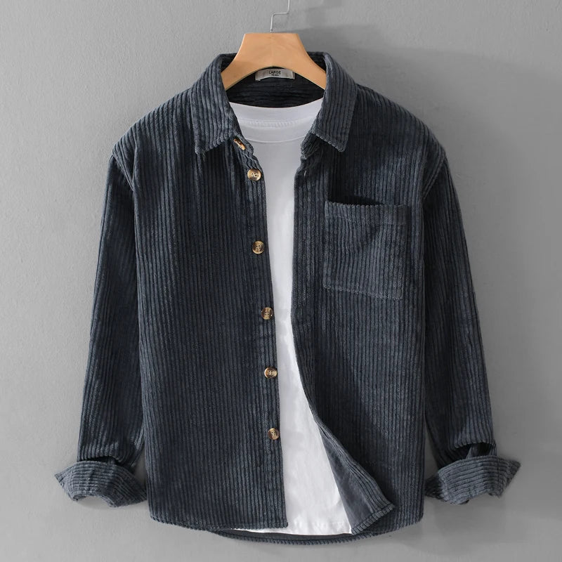 DUMONT LYON | CHEMISE EN VELOURS CÔTELÉ