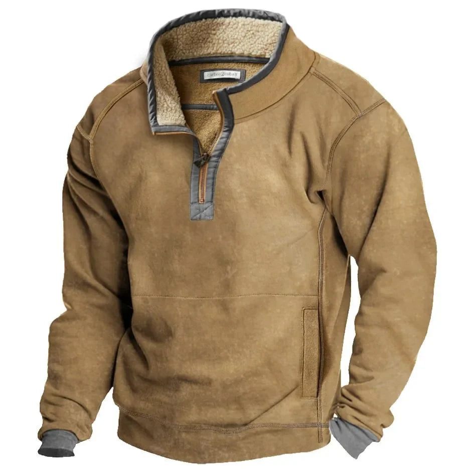DUMONT LYON | PULL ZIPPÉ D'HIVER COSY POUR HOMMES