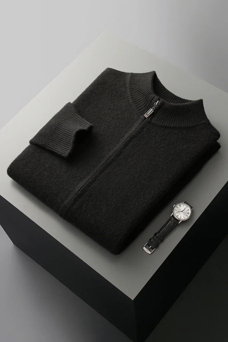 DUMONT LYON | GILET DE LUXE EN LAINE DE CACHEMIRE PREMIUM