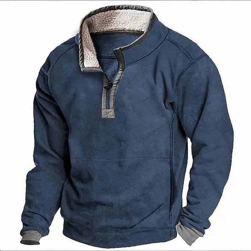 DUMONT LYON | PULL ZIPPÉ D'HIVER COSY POUR HOMMES