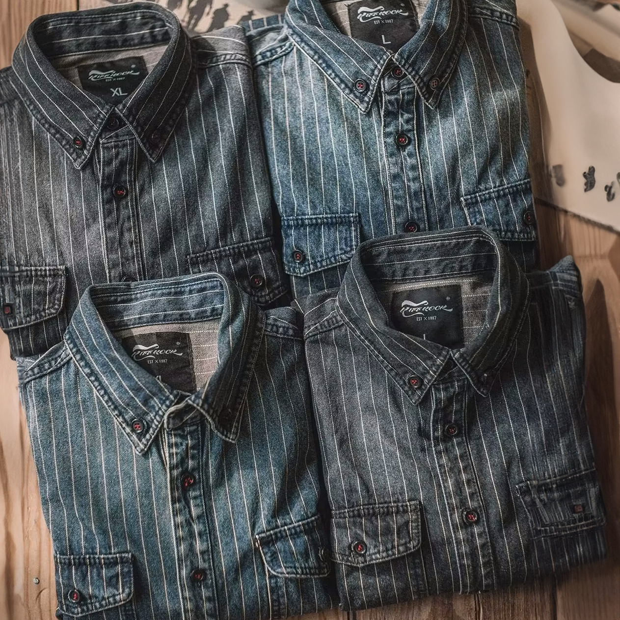 DUMONT LYON | CHEMISE À RAYURES MANCHES LONGUES POUR HOMME