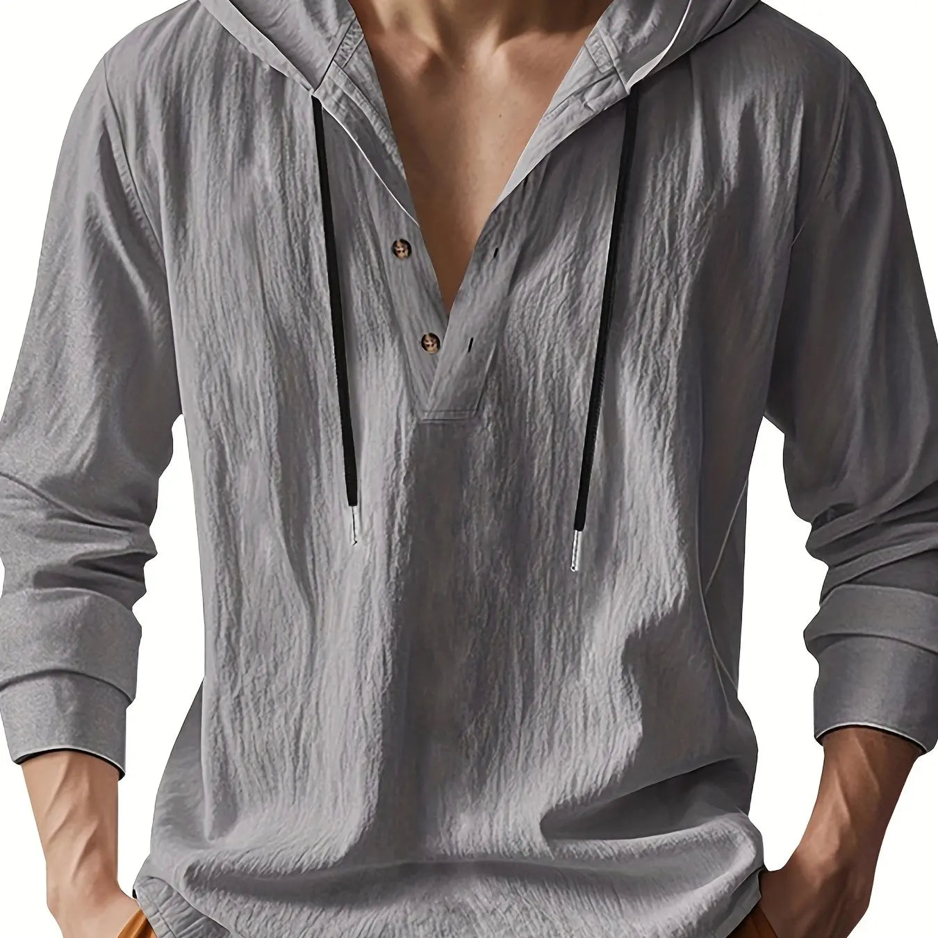DUMONT LYON | CHEMISE EN LIN AVEC CAPUCHE DE LUXE