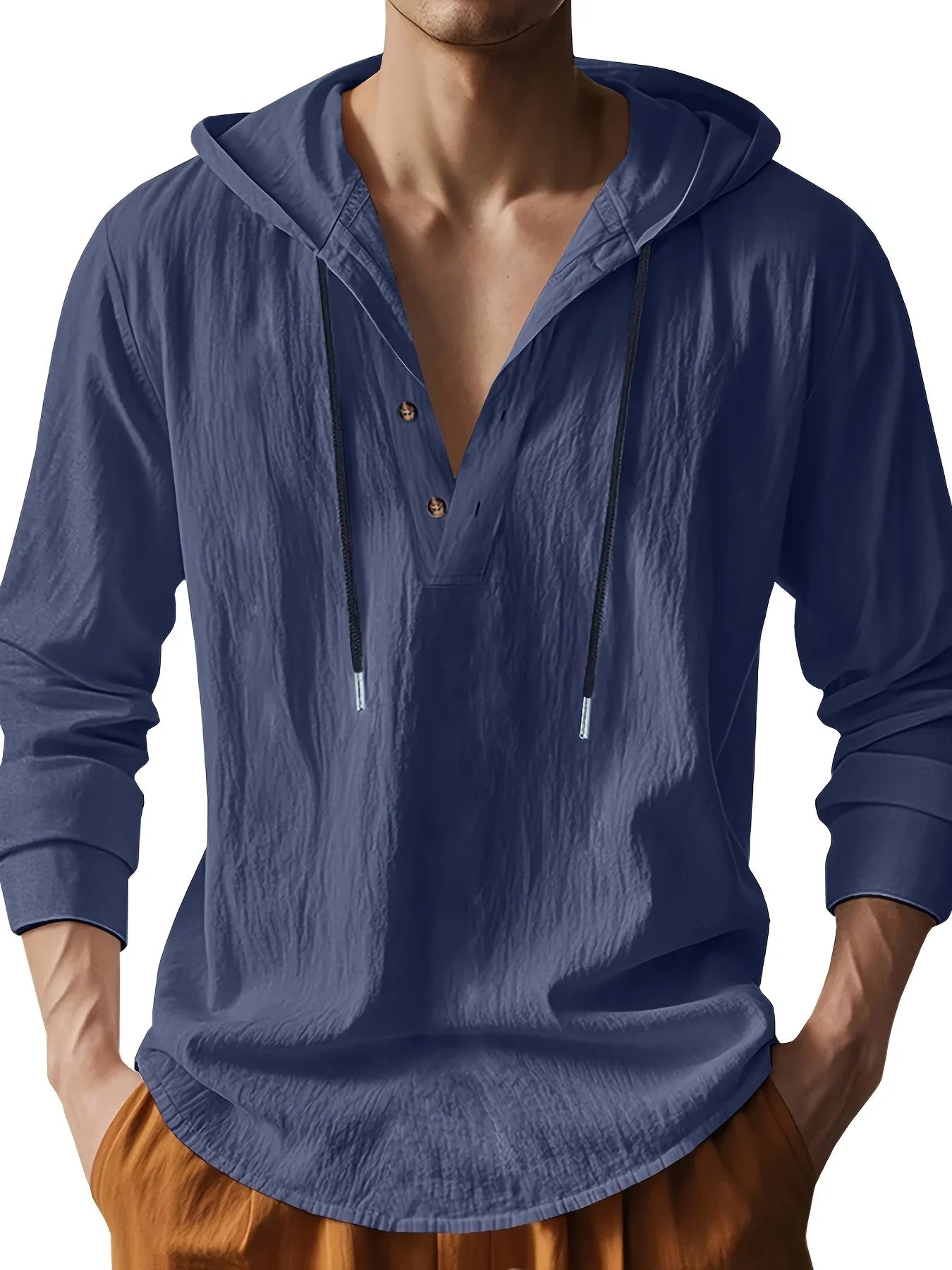 DUMONT LYON | CHEMISE EN LIN AVEC CAPUCHE DE LUXE