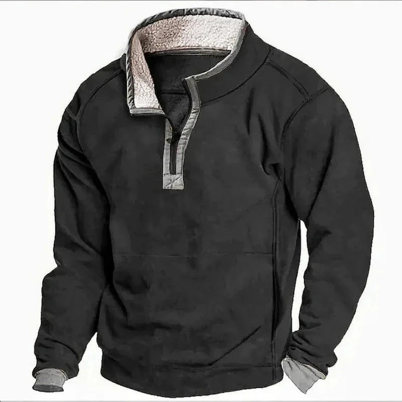 DUMONT LYON | PULL ZIPPÉ D'HIVER COSY POUR HOMMES