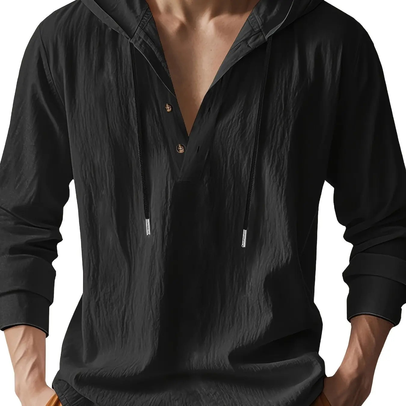 DUMONT LYON | CHEMISE EN LIN AVEC CAPUCHE DE LUXE
