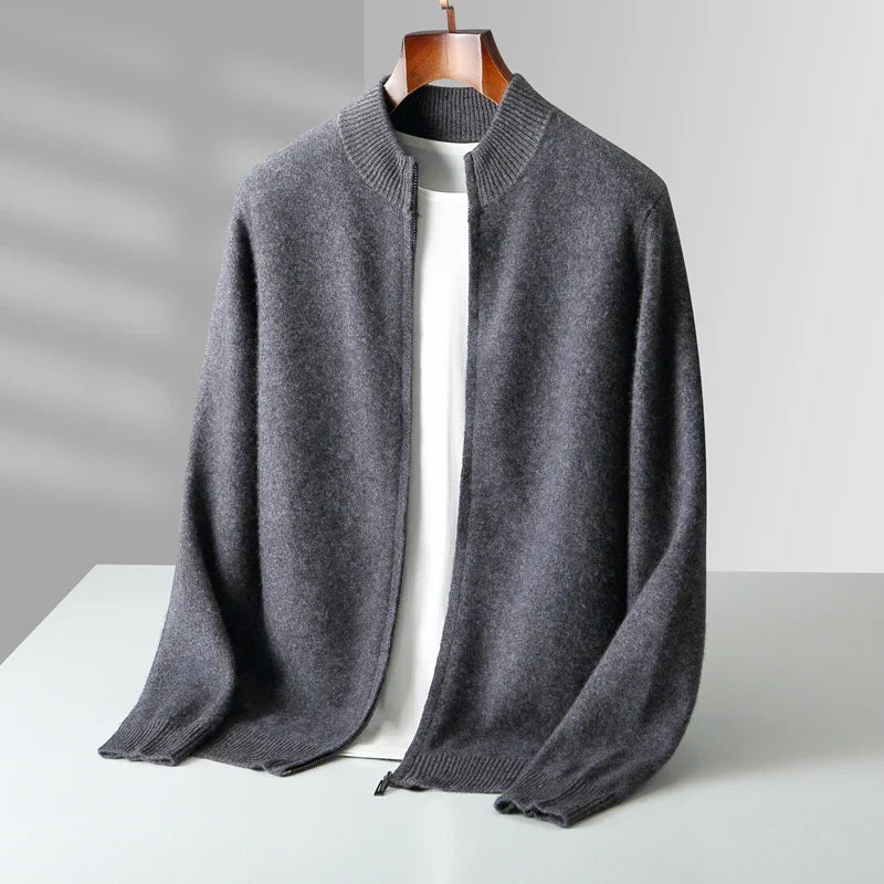DUMONT LYON | GILET DE LUXE EN LAINE DE CACHEMIRE PREMIUM