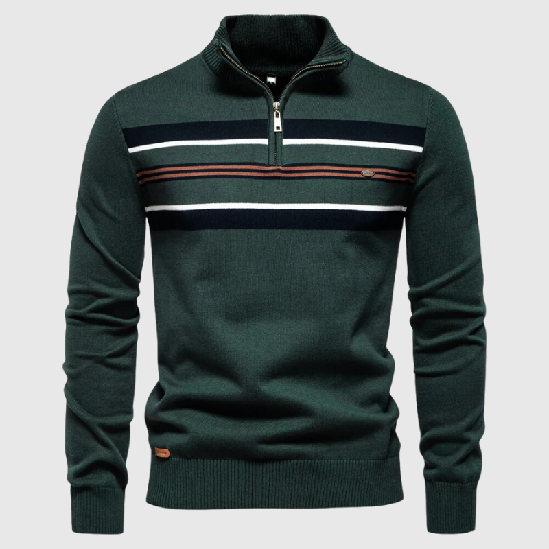DUMONT LYON | PULL RAYÉ EN COTON DOUX