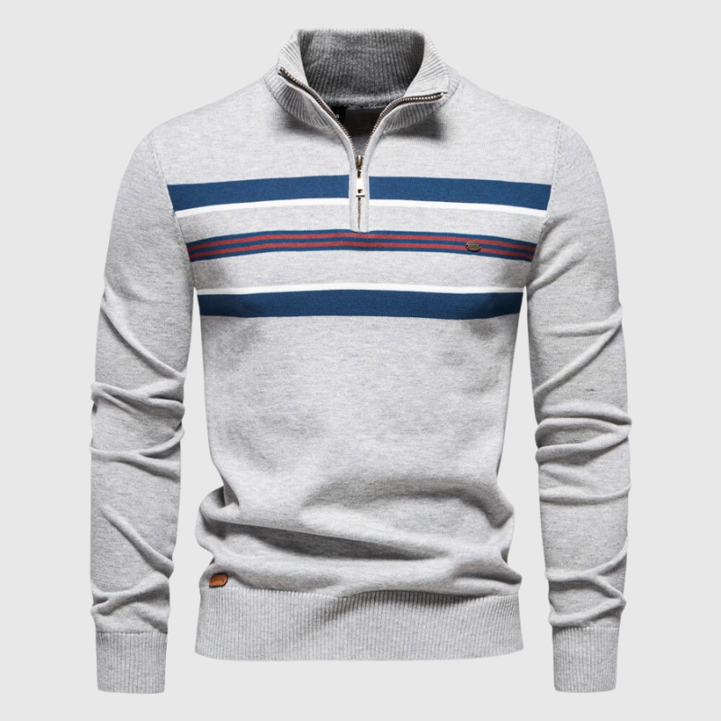 DUMONT LYON | PULL RAYÉ EN COTON DOUX