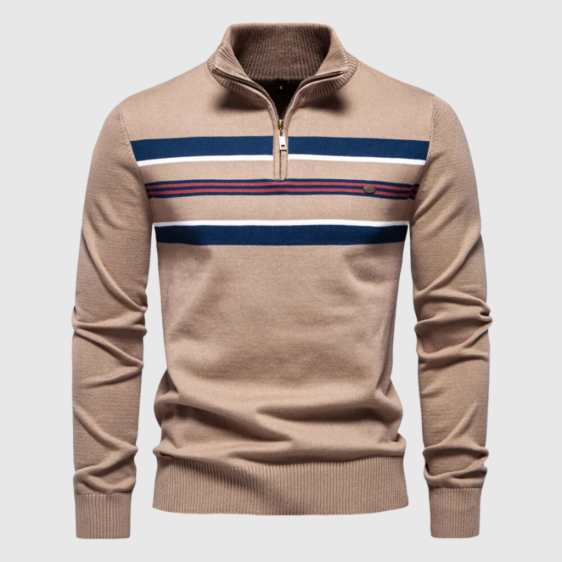 DUMONT LYON | PULL RAYÉ EN COTON DOUX