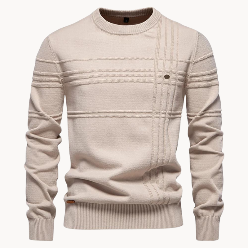 DUMONT LYON™ | MAILLE HOMME À MOTIF CARREAU