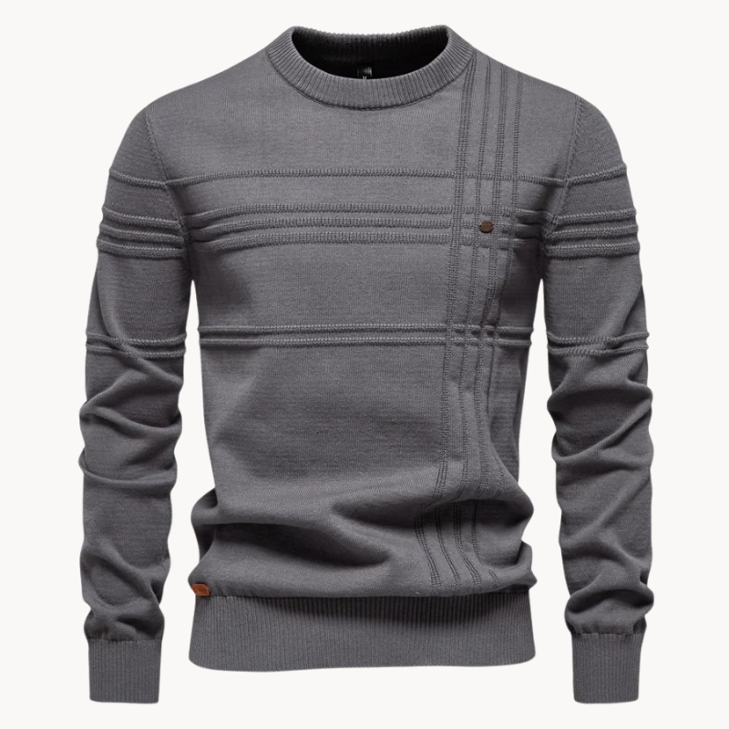 DUMONT LYON™ | MAILLE HOMME À MOTIF CARREAU