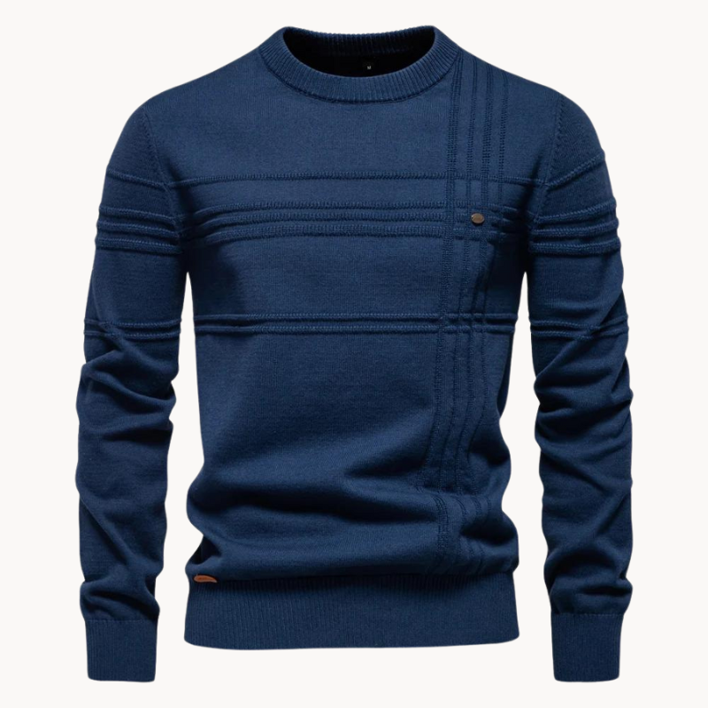 DUMONT LYON™ | MAILLE HOMME À MOTIF CARREAU