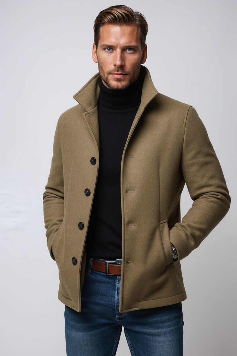 DUMONT LYON | VESTE D'HIVER EN LAINE POUR HOMMES