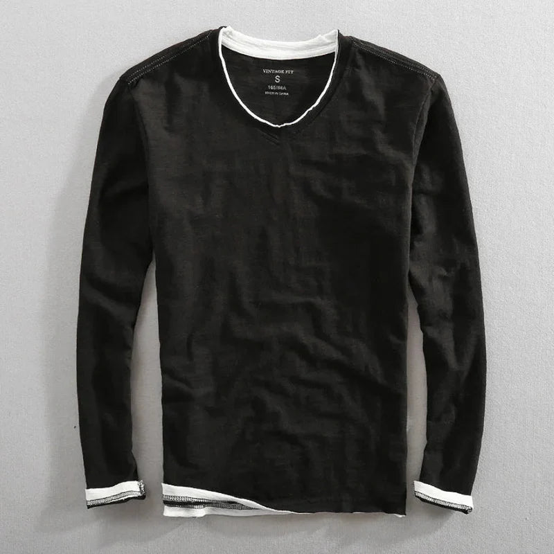 DUMONT LYON™ | CHEMISE À MANCHES LONGUES EN COTON