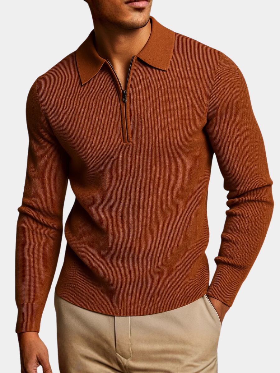 DUMONT LYON | SWEAT CLASSIQUE EN MAILLE WAFFLE POUR HOMME