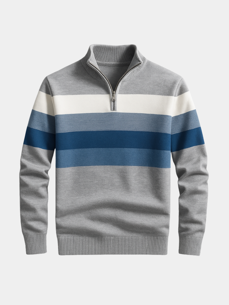 DUMONT LYON | PULLOVER AVEC ZIP POUR HOMME