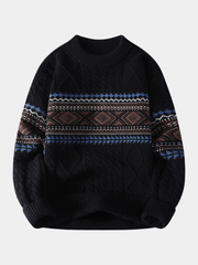 DUMONT LYON | PULL EN MAILLE NORDIQUE POUR HOMME