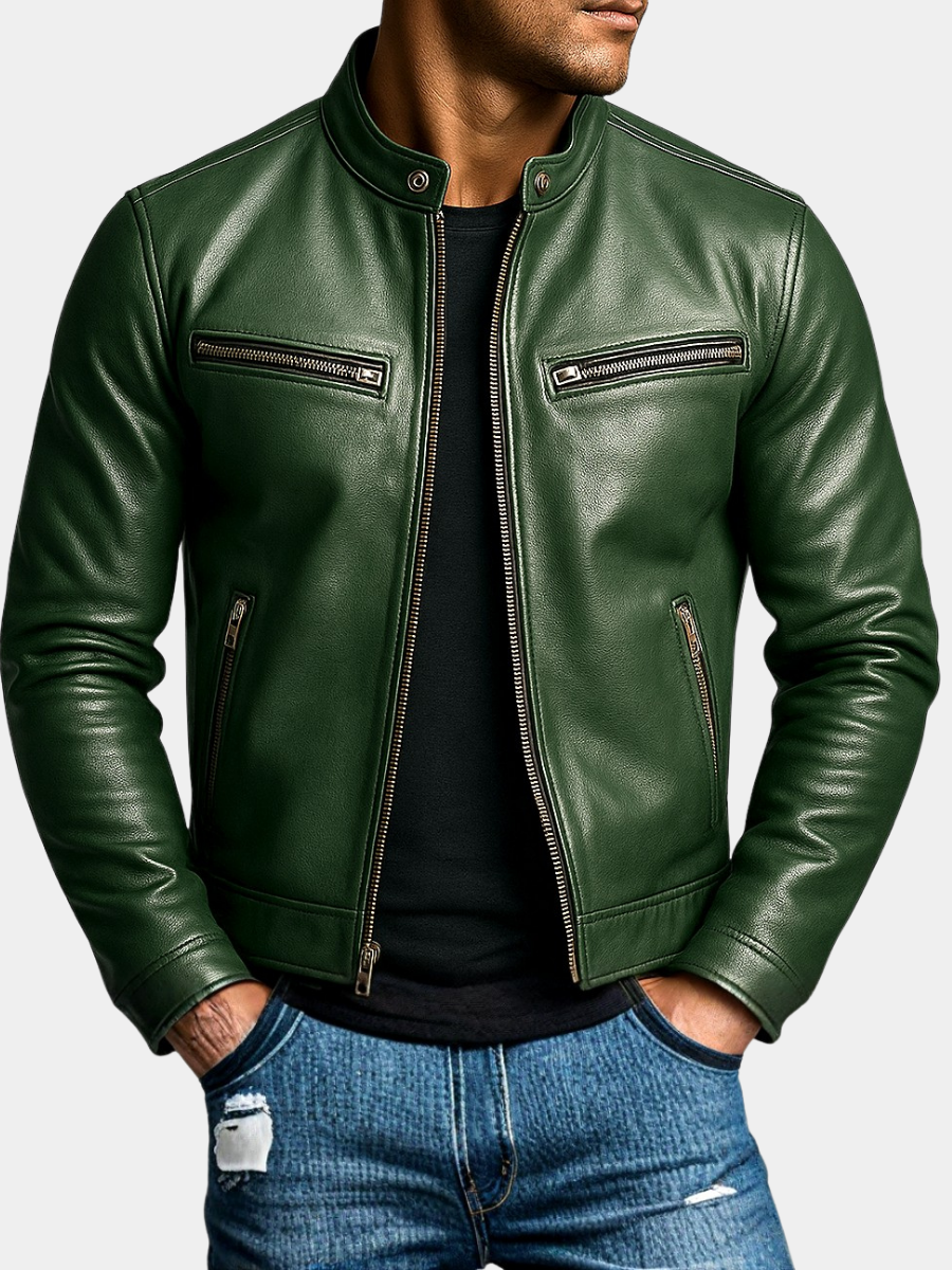 DUMONT LYON | VESTE MOTARD CLASSIQUE POUR HOMME
