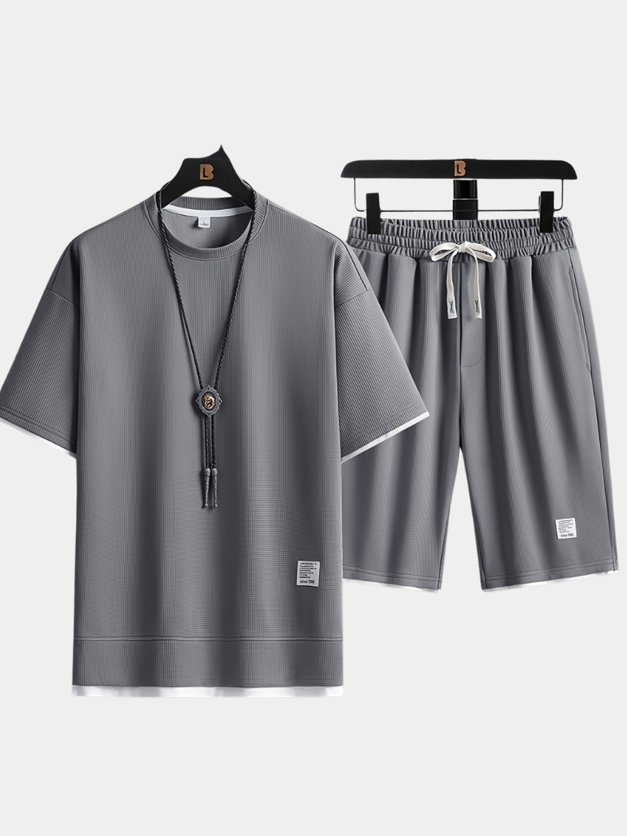 DUMONT LYON | ENSEMBLE DE SALON GAUFRE POUR HOMMES