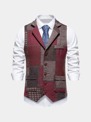 DUMONT LYON | GILET FORMEL EN TWEED POUR HOMMES