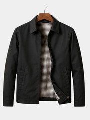 Veste Légère Doublée À Carreaux Pour Homme